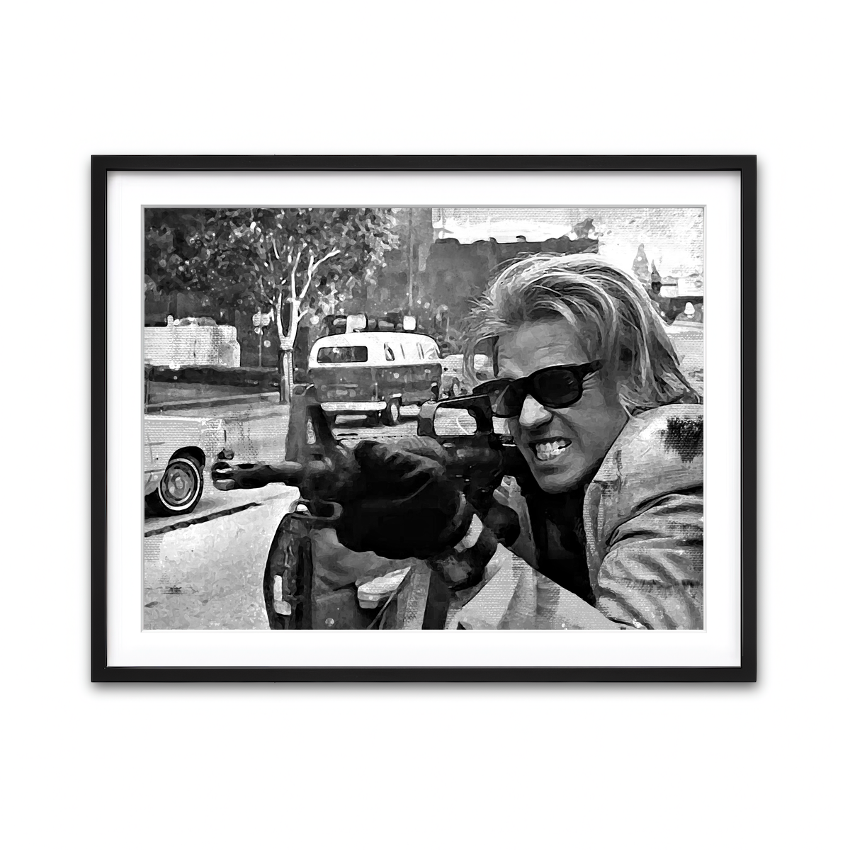 Framed Print 4x3 Black