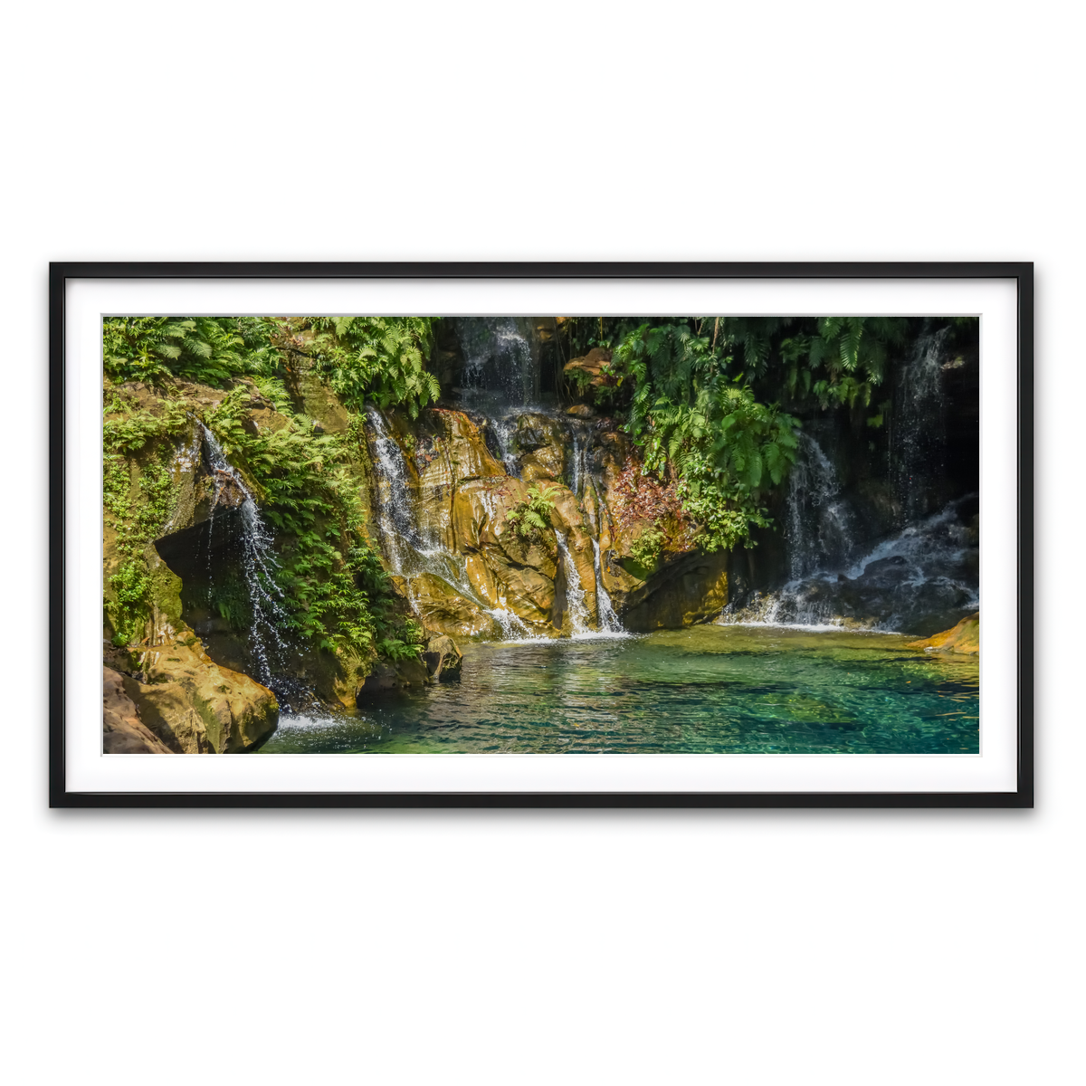 Framed Print 2x1 Black