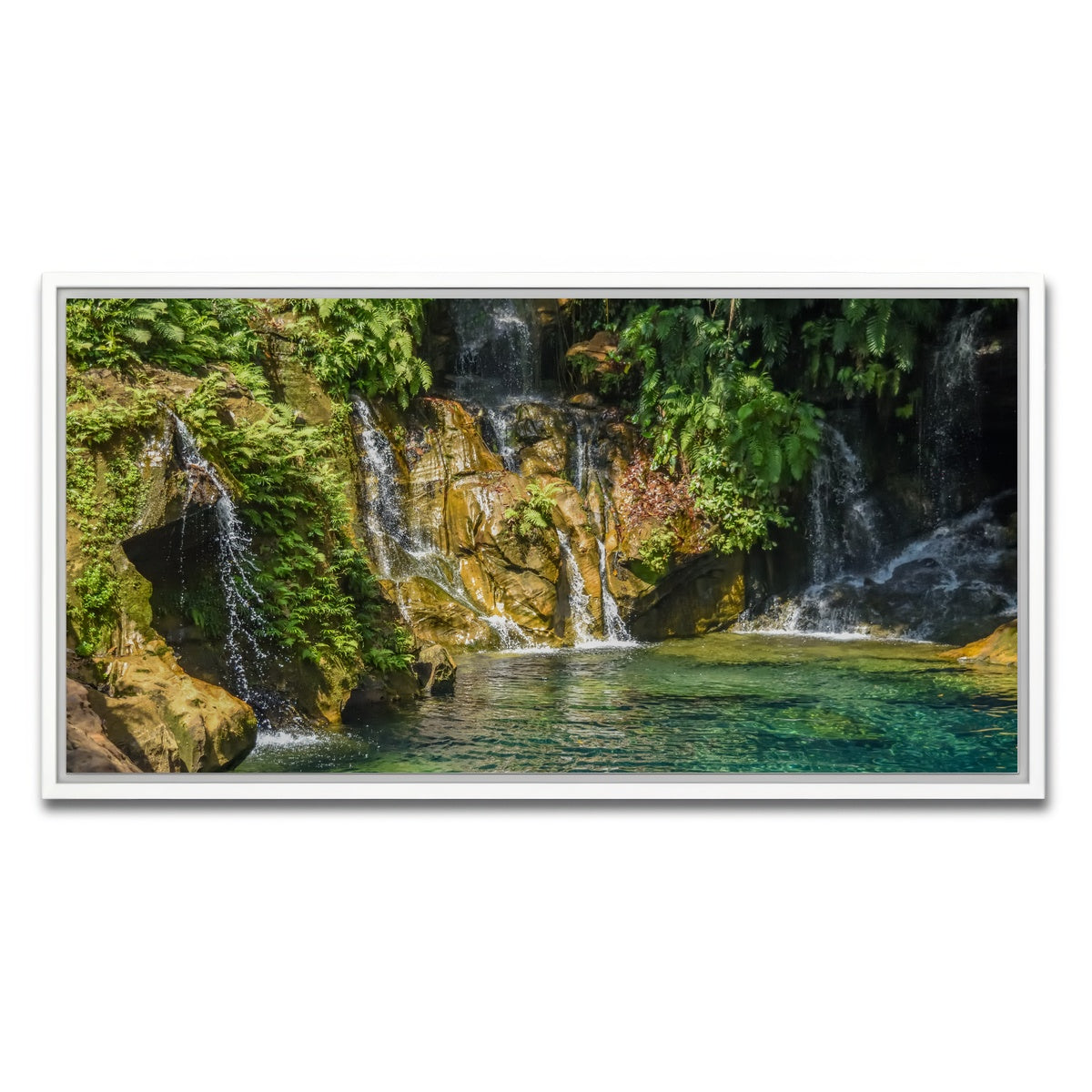 AUTO-MOCKUP WHITE | Heaven on Earth | 1 Piece | White Framed Canvas | group=2x1