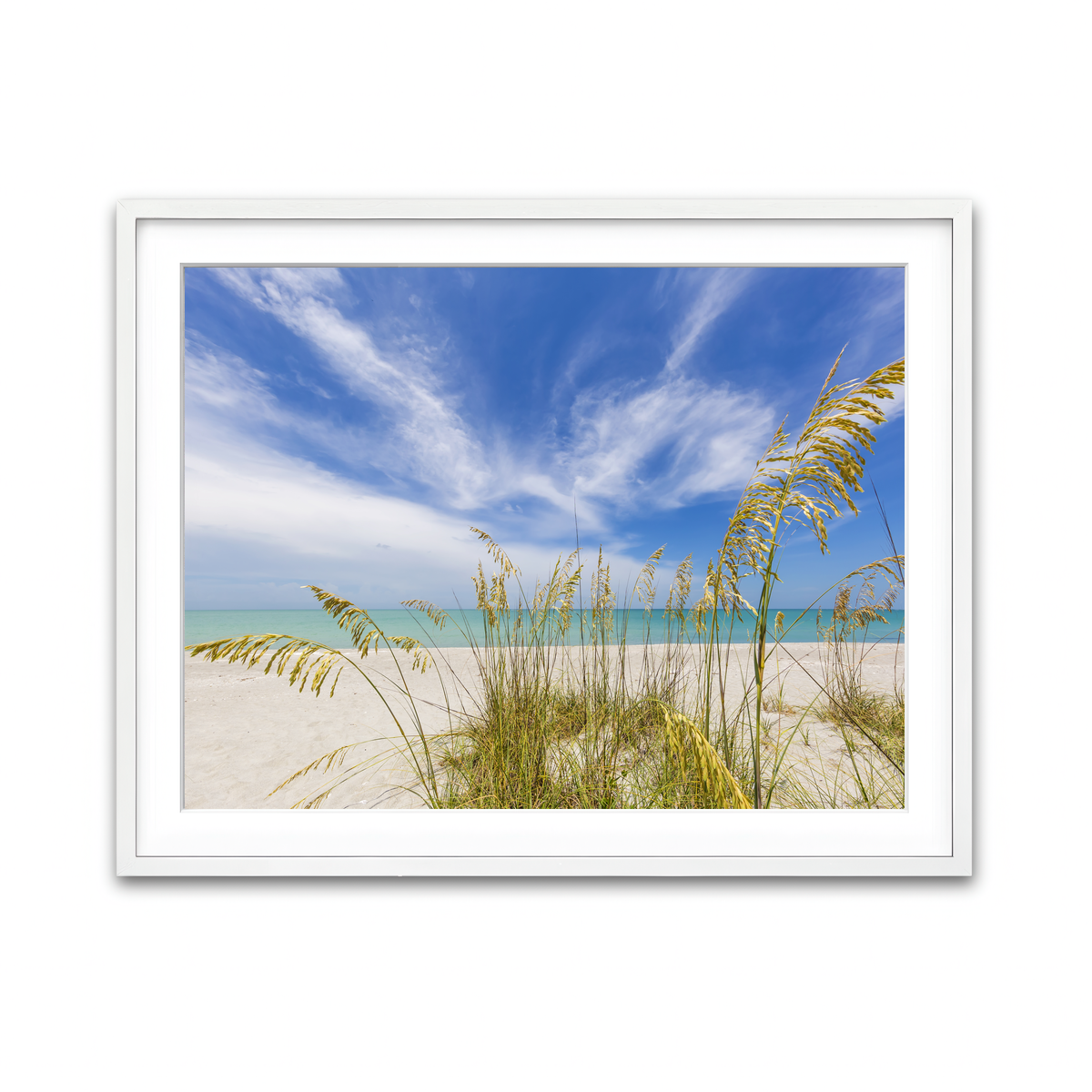 Framed Print 4x3 White
