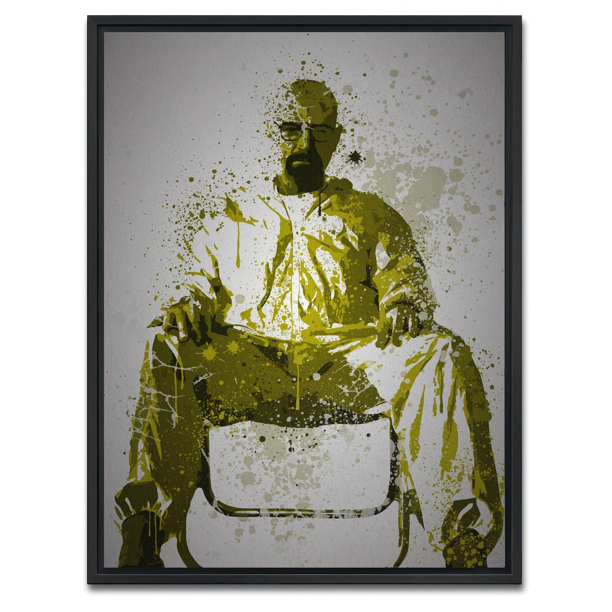 AUTO-MOCKUP WHITE | Heisenberg | 1 Piece | Black Framed Canvas | group=3x4