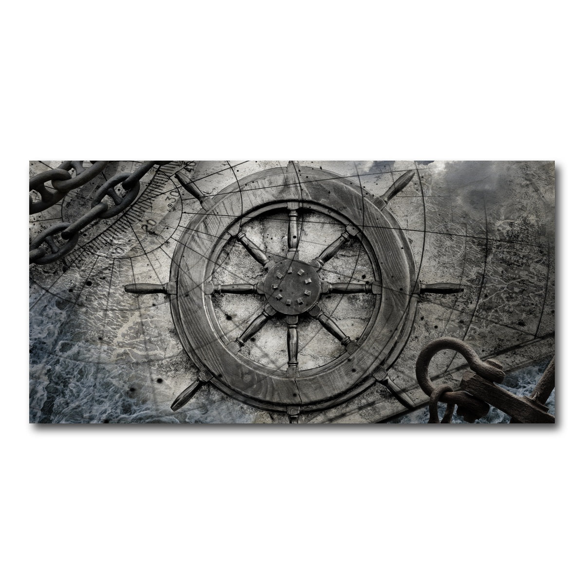 AUTO-MOCKUP WHITE | Helm and Chains | 1 Piece | Gallery Wrap Canvas | group=2x1