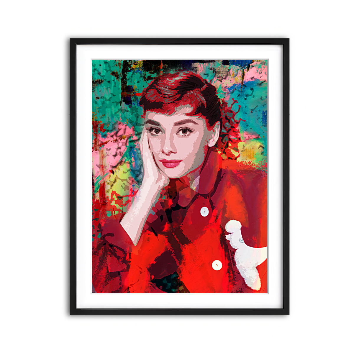 Framed Print 3x4 Black