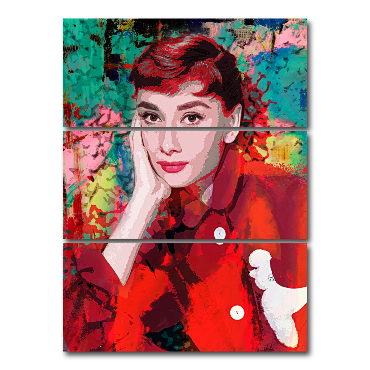 AUTO-MOCKUP WHITE | Hepburn | 3 Piece | Gallery Wrap Canvas | group=8x18_stacked