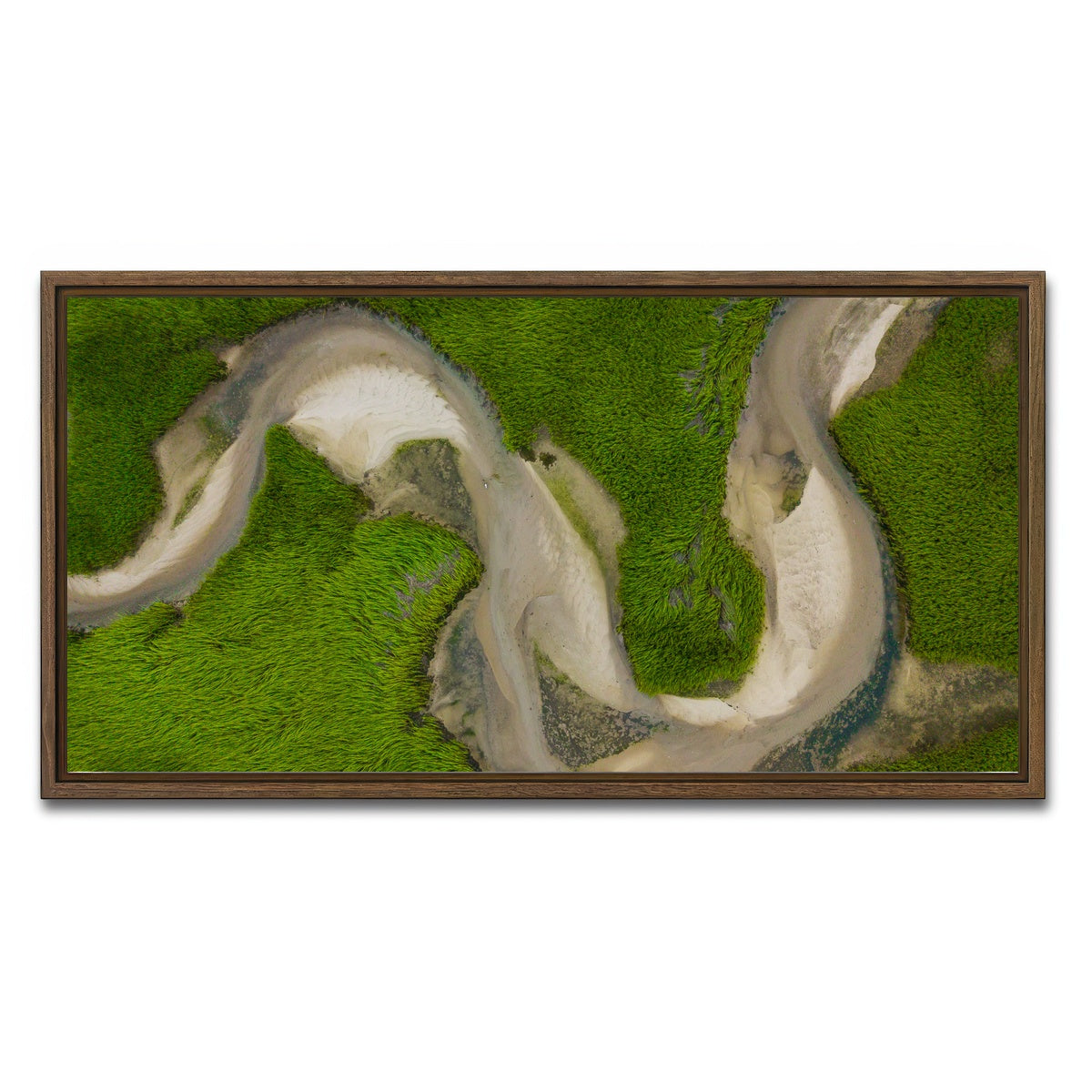 AUTO-MOCKUP WHITE | Here Until Tomorrow | 1 Piece | Walnut Framed Canvas | group=2x1