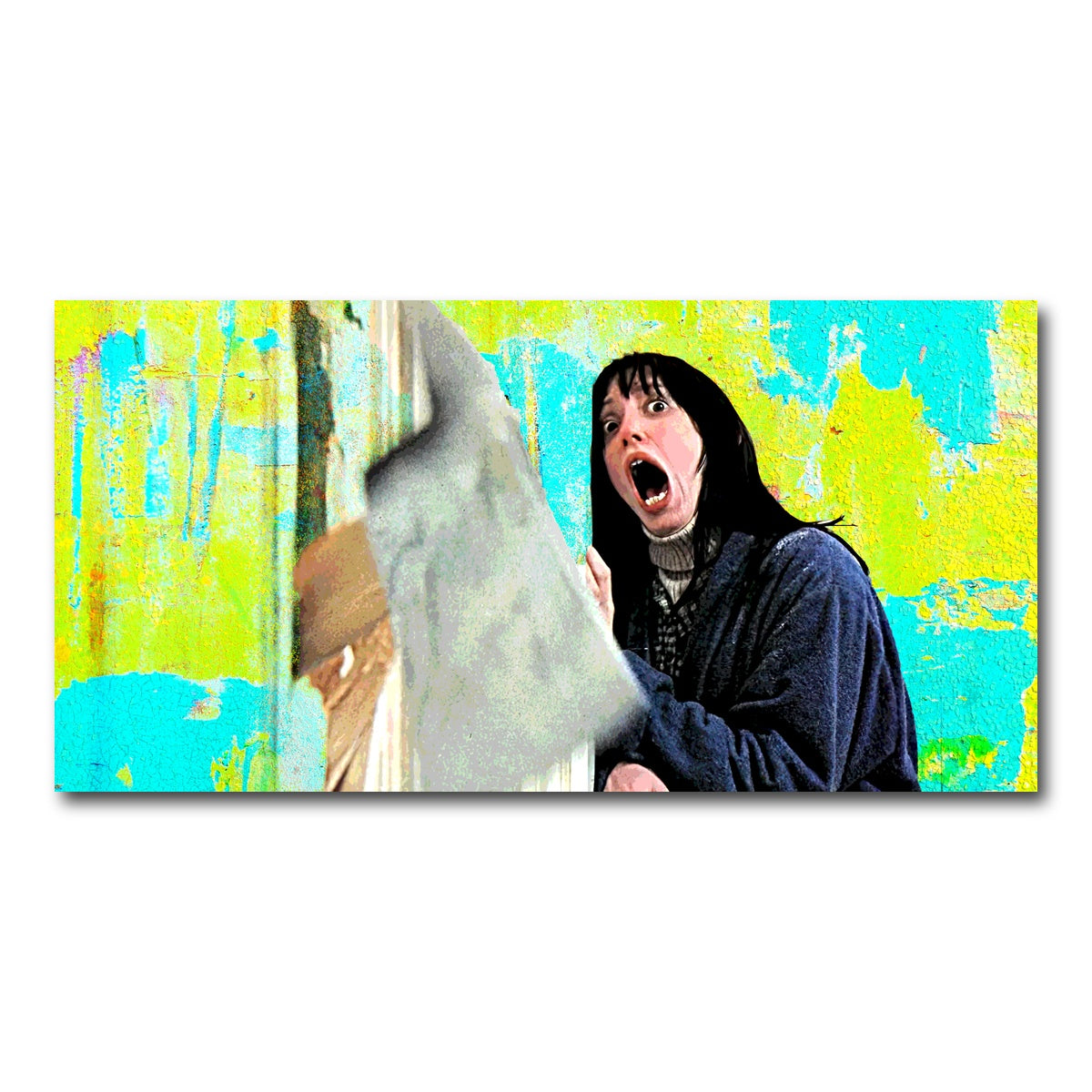 AUTO-MOCKUP WHITE | Here's Johnny | 1 Piece | Gallery Wrap Canvas | group=2x1