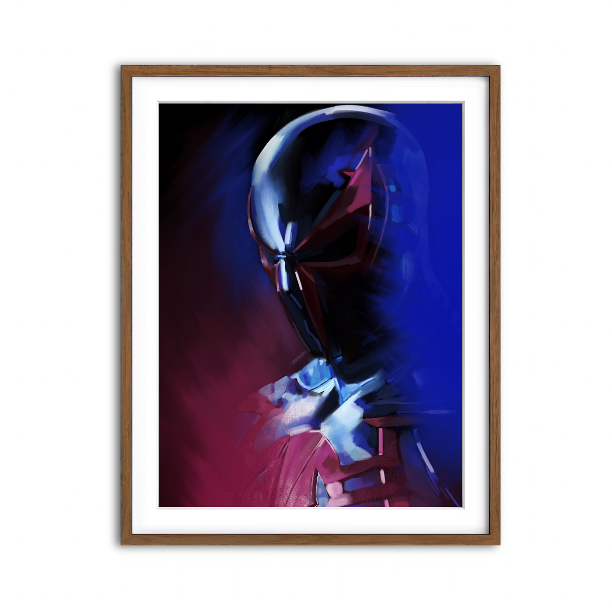 Framed Print 3x4 Walnut