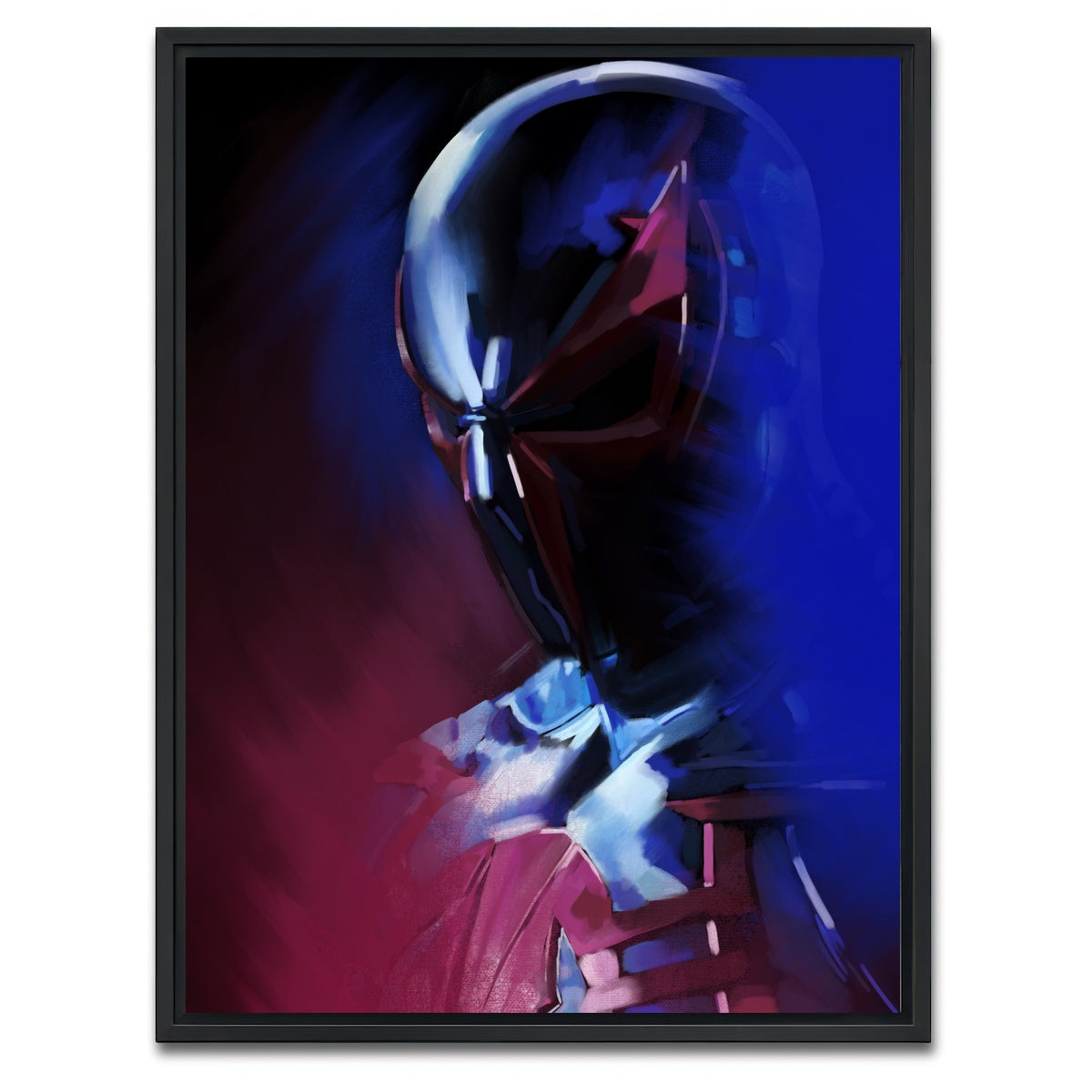 AUTO-MOCKUP WHITE | Hero | 1 Piece | Black Framed Canvas | group=3x4