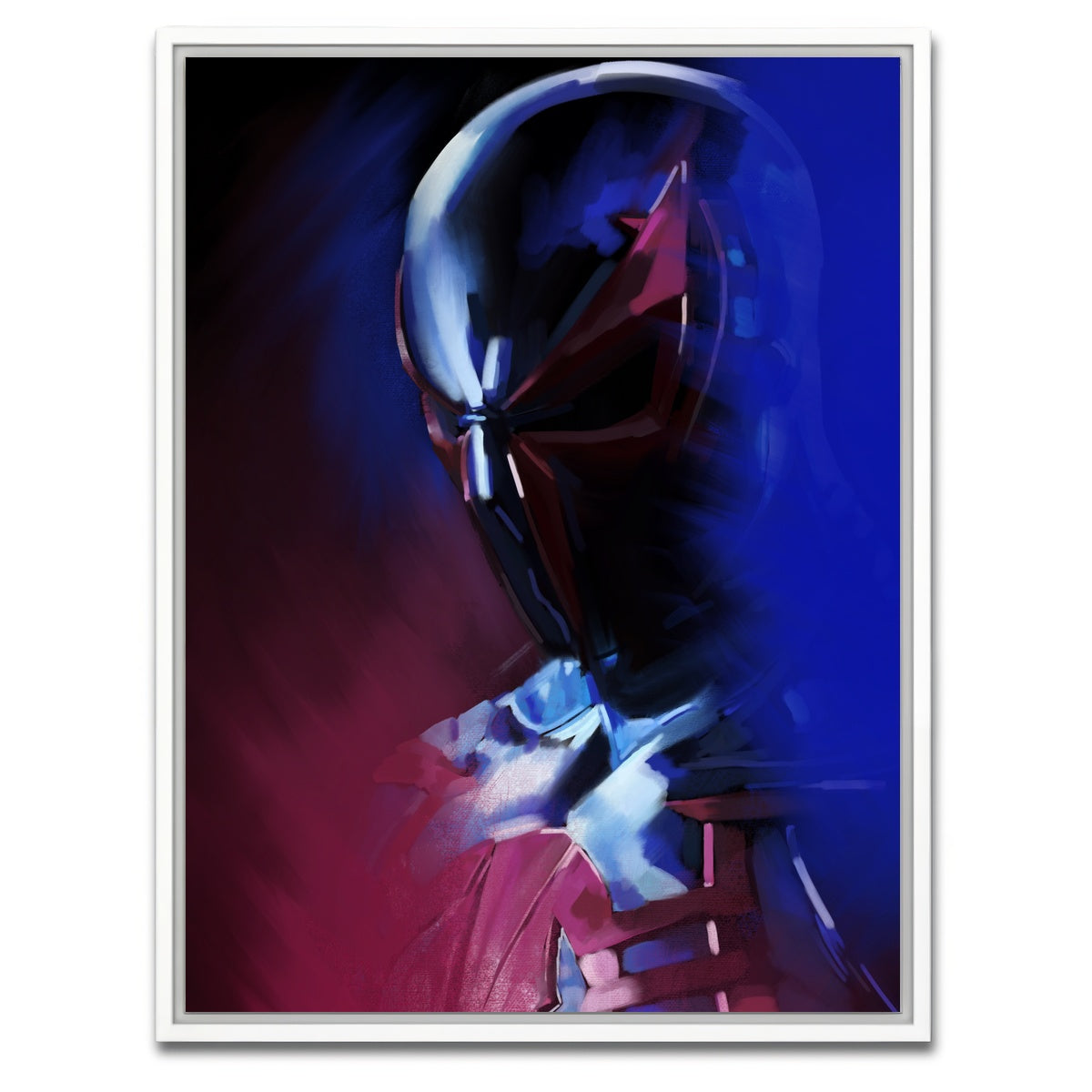 AUTO-MOCKUP WHITE | Hero | 1 Piece | White Framed Canvas | group=3x4