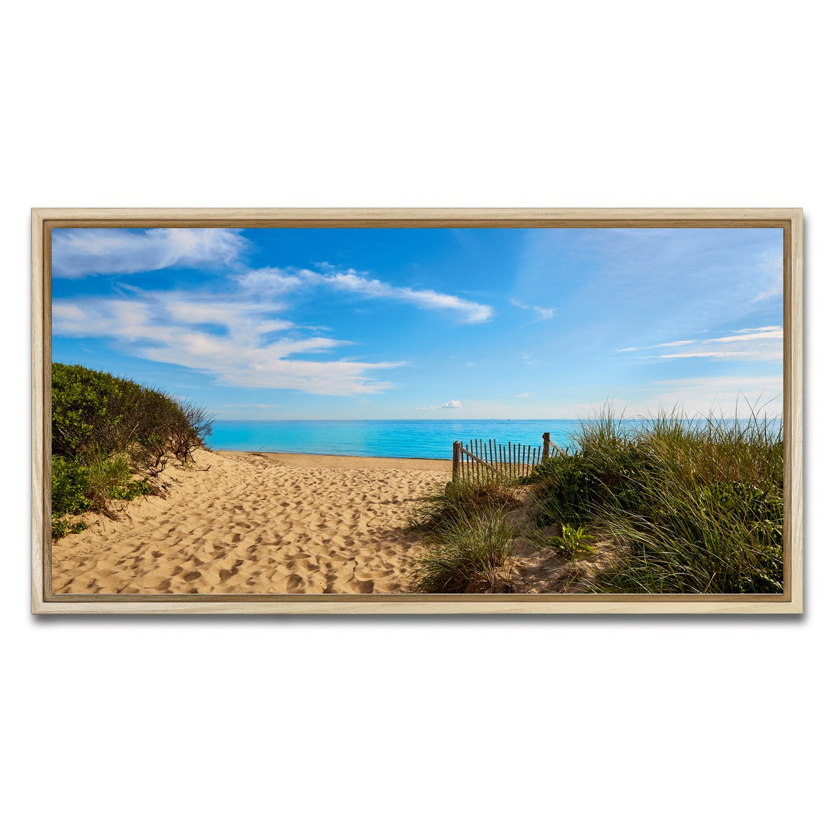 AUTO-MOCKUP WHITE | Herring Cove Beach | 1 Piece | Natural Framed Canvas | group=2x1