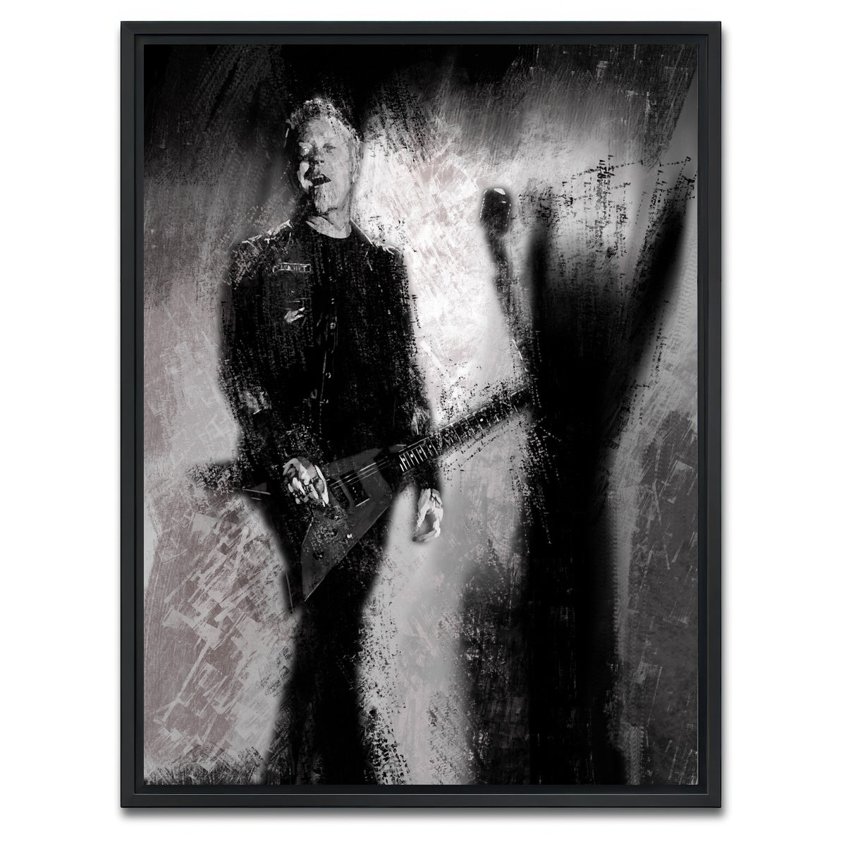 AUTO-MOCKUP WHITE | Hetfield | 1 Piece | Black Framed Canvas | group=3x4