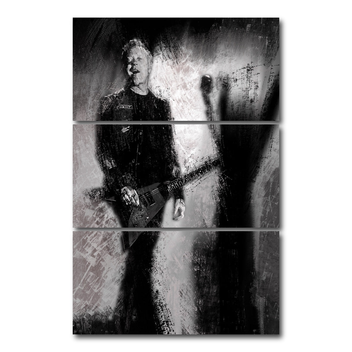 AUTO-MOCKUP WHITE | Hetfield | 3 Piece | Gallery Wrap Canvas | group=12x24_stacked
