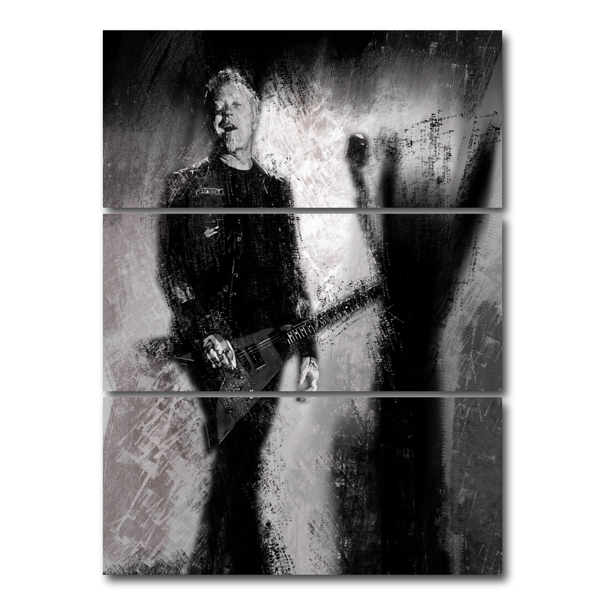 AUTO-MOCKUP WHITE | Hetfield | 3 Piece | Gallery Wrap Canvas | group=8x18_stacked