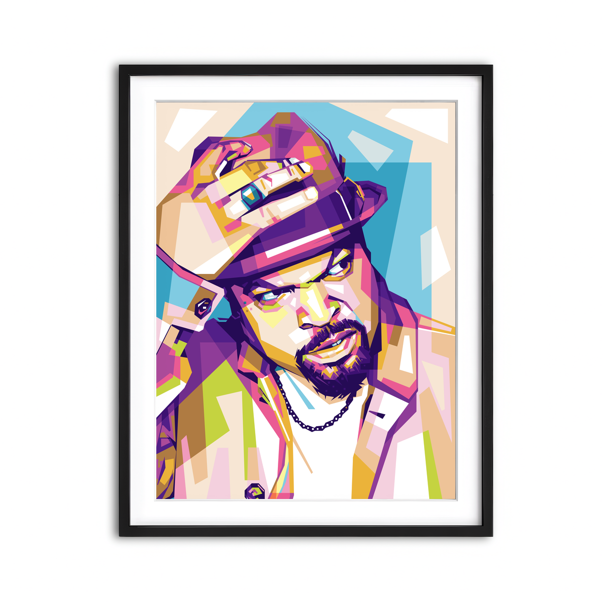 Framed Print 3x4 Black