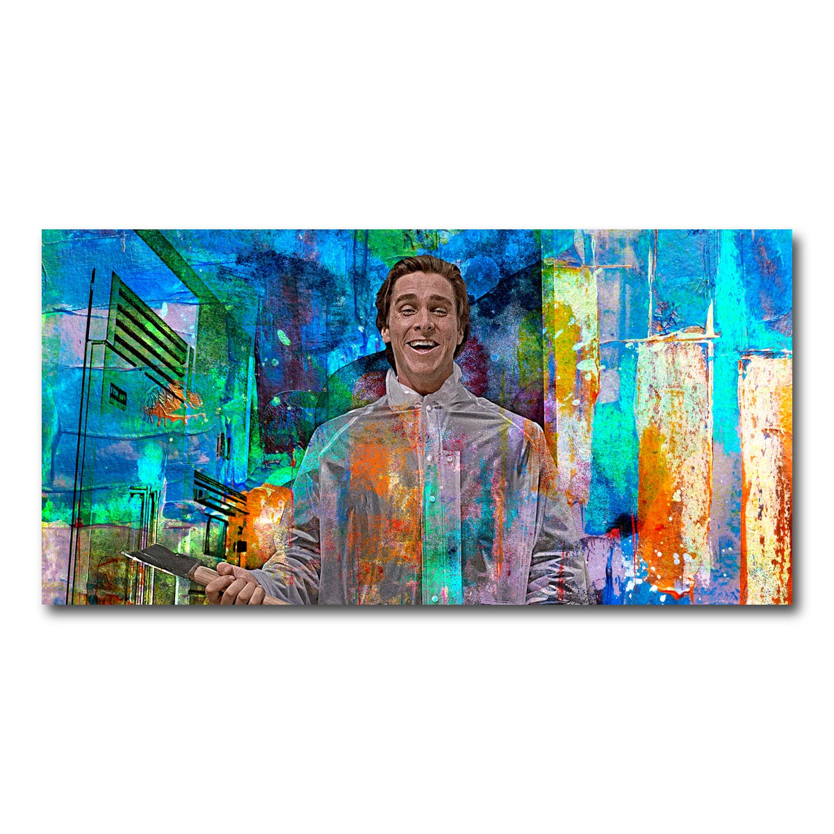 AUTO-MOCKUP WHITE | Hey Paul | 1 Piece | Gallery Wrap Canvas | group=2x1