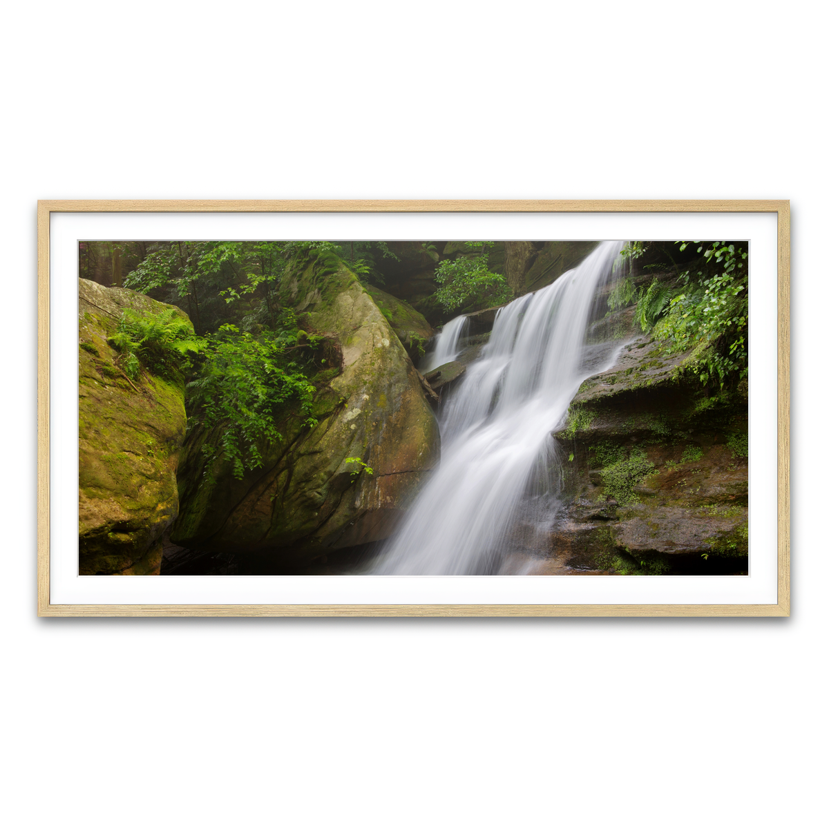 Framed Print 2x1 Natural