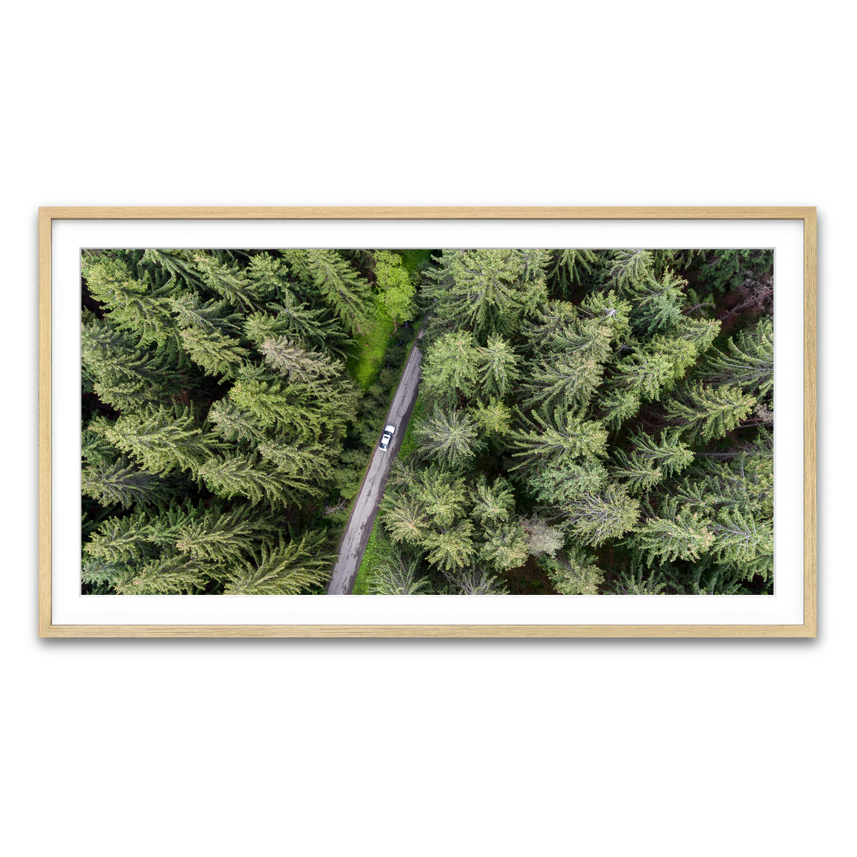 Framed Print 2x1 Natural