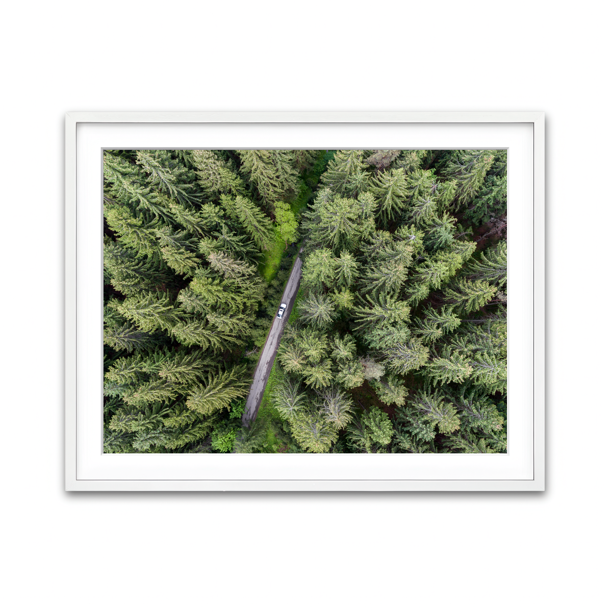 Framed Print 4x3 White