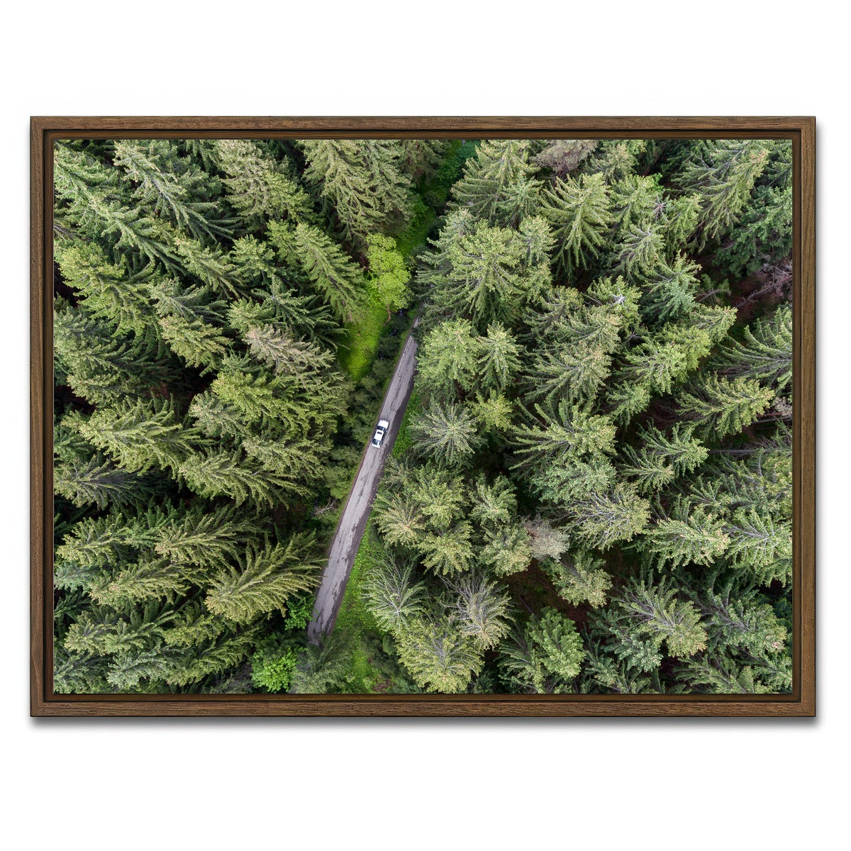 AUTO-MOCKUP WHITE | Hidden Road | 1 Piece | Walnut Framed Canvas | group=4x3