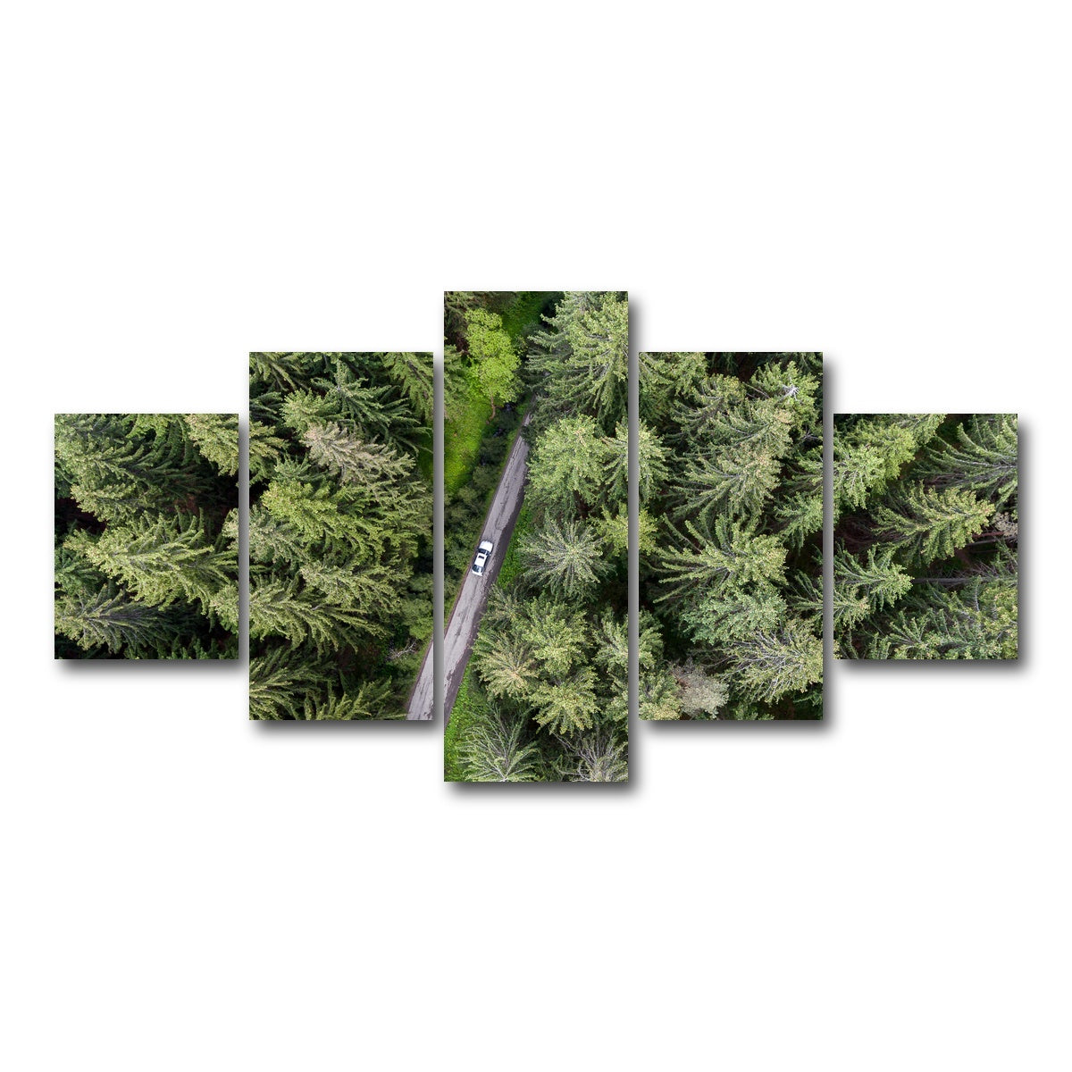 AUTO-MOCKUP WHITE | Hidden Road | 5 Piece | Gallery Wrap Canvas | group=5_short