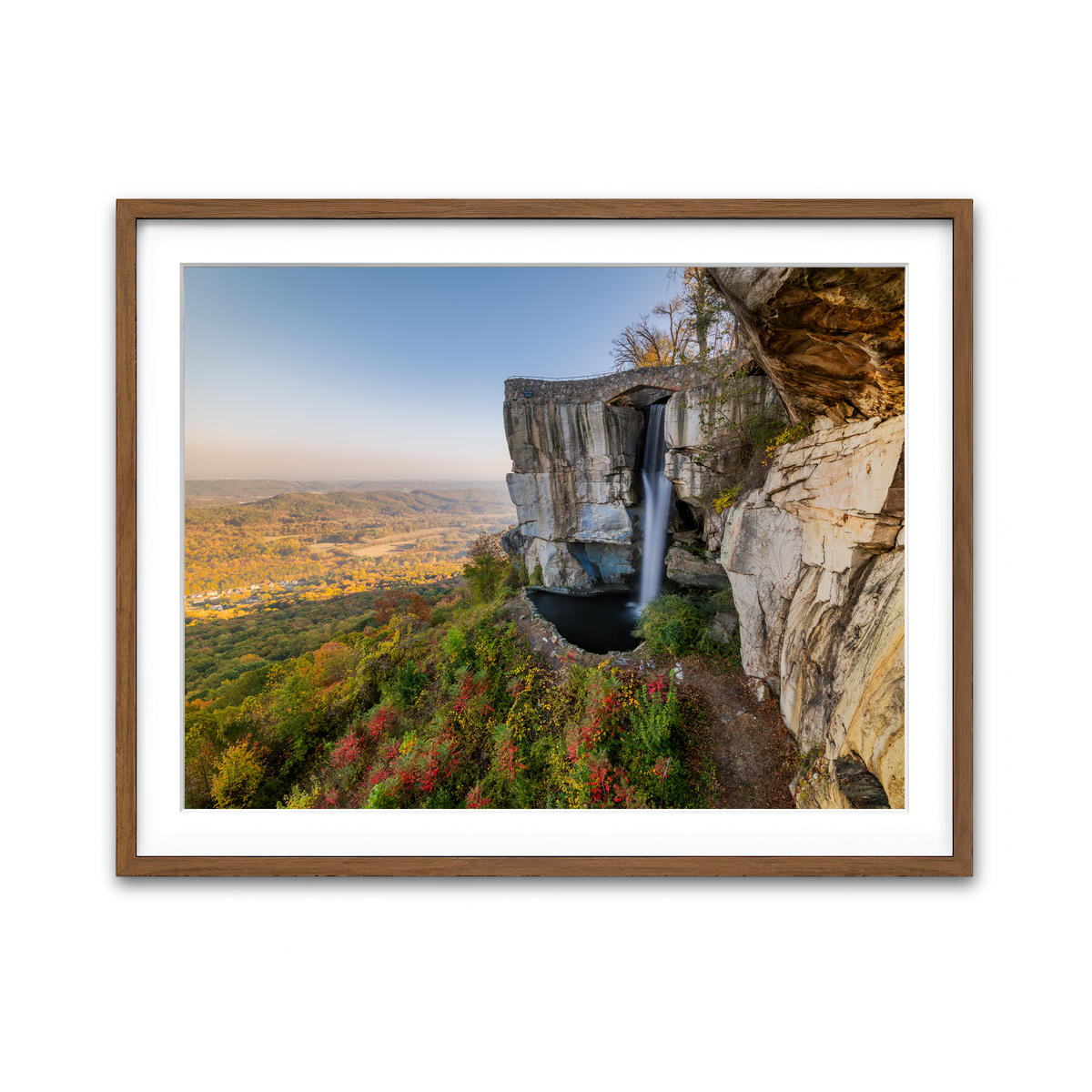 Framed Print 4x3 Walnut