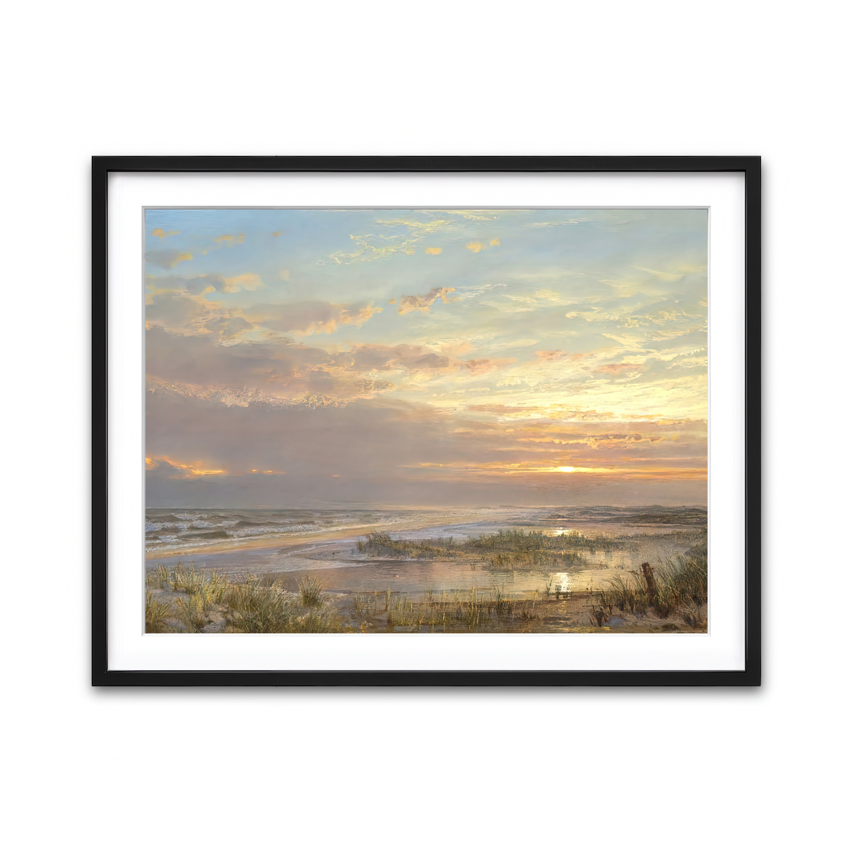 Framed Print 4x3 Black