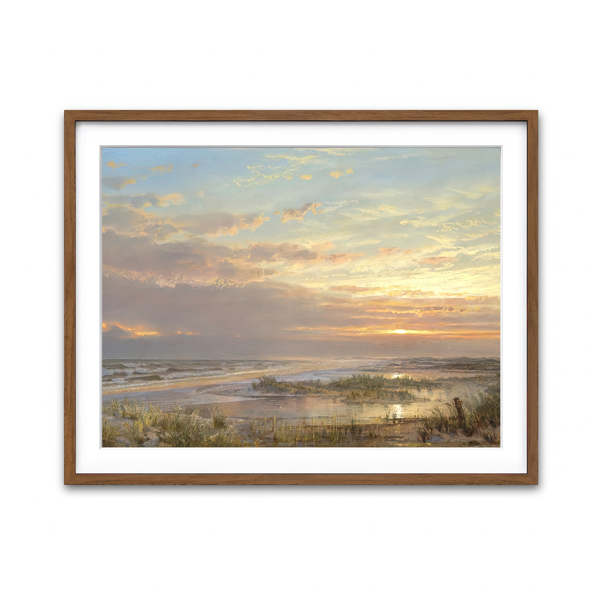 Framed Print 4x3 Walnut