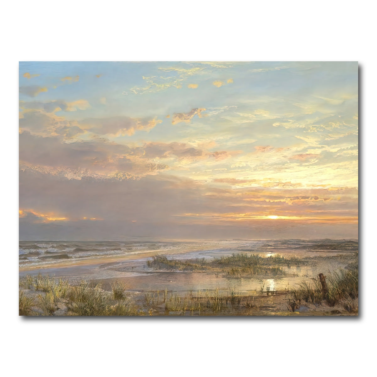 AUTO-MOCKUP WHITE | High Tide | 1 Piece | Gallery Wrap Canvas | group=4x3