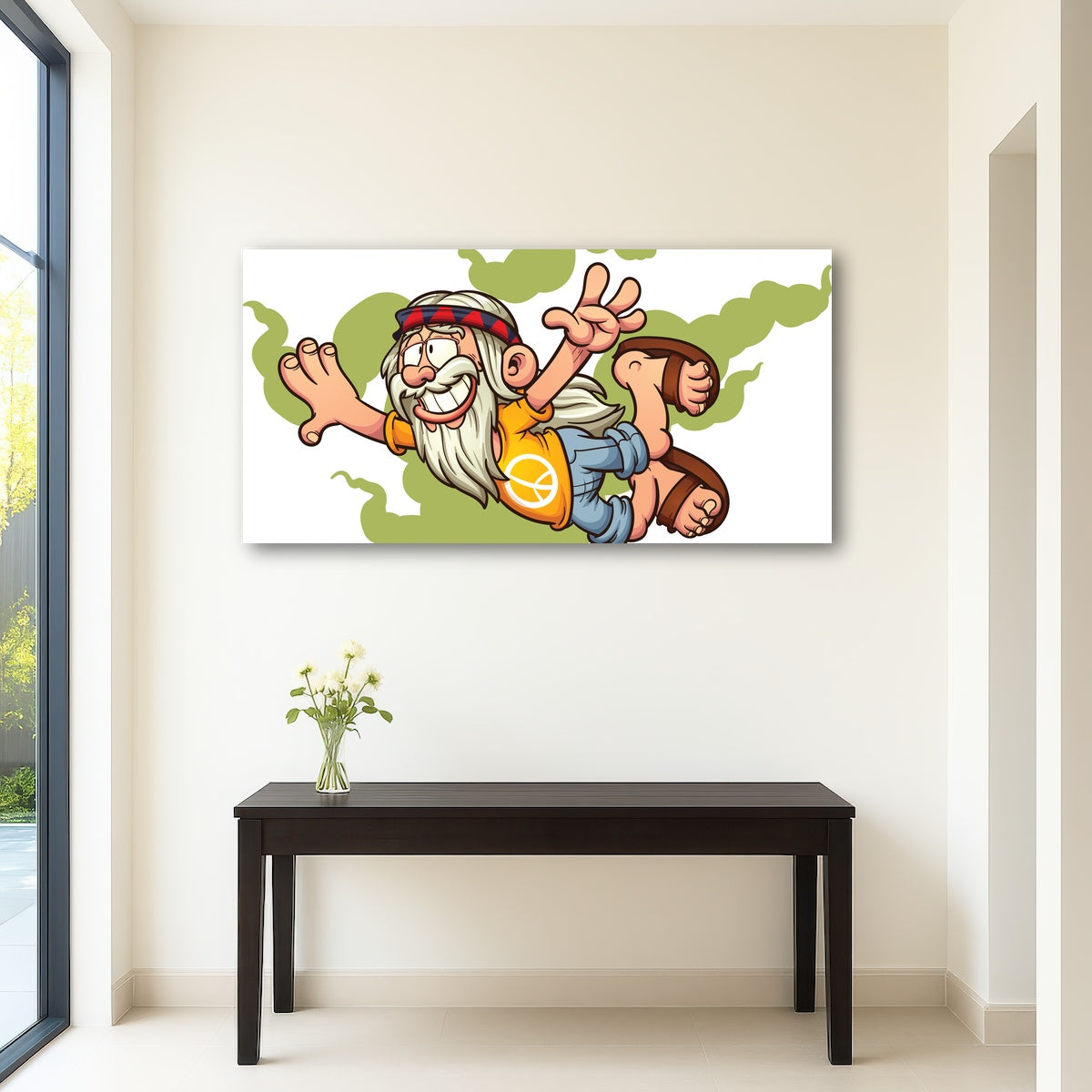 AUTO-MOCKUP ROOM | High in the Smoke Clouds