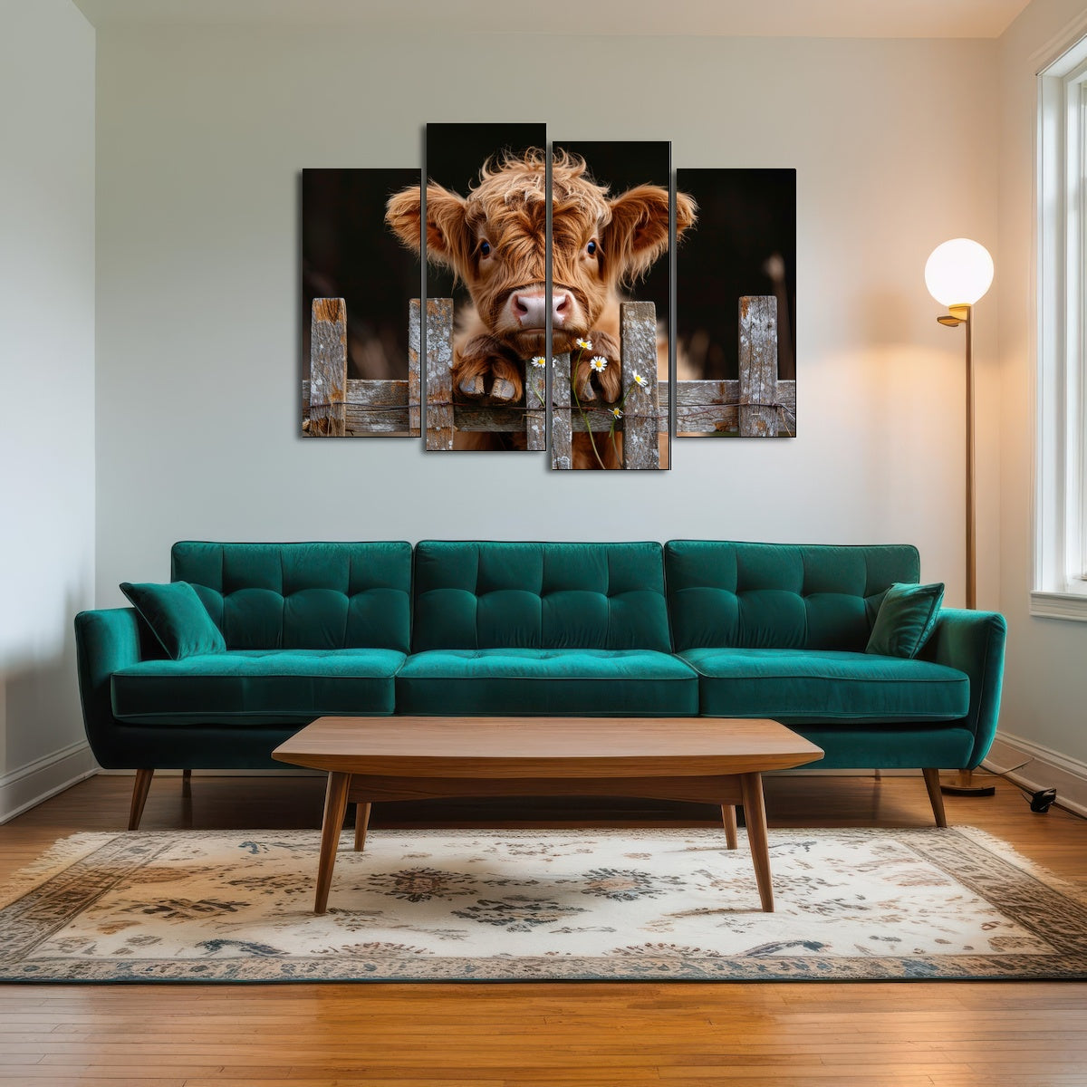 AUTO-MOCKUP ROOM | Highland Baby Calf