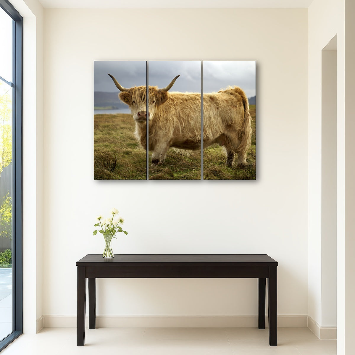 AUTO-MOCKUP ROOM | Highland Cow - Countryside