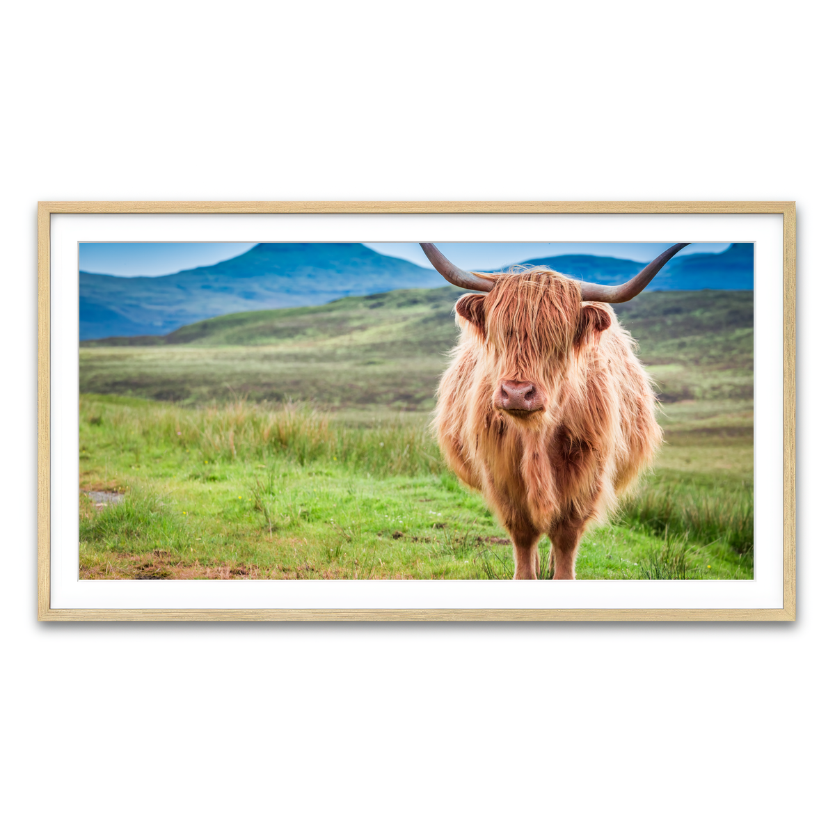 Framed Print 2x1 Natural