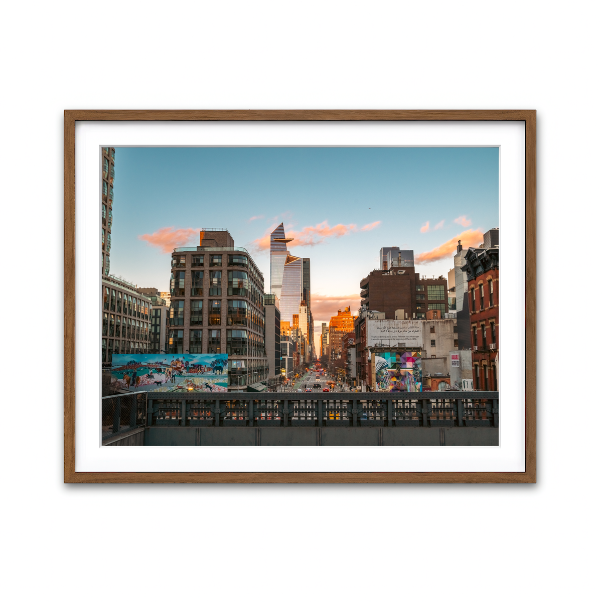 Framed Print 4x3 Walnut