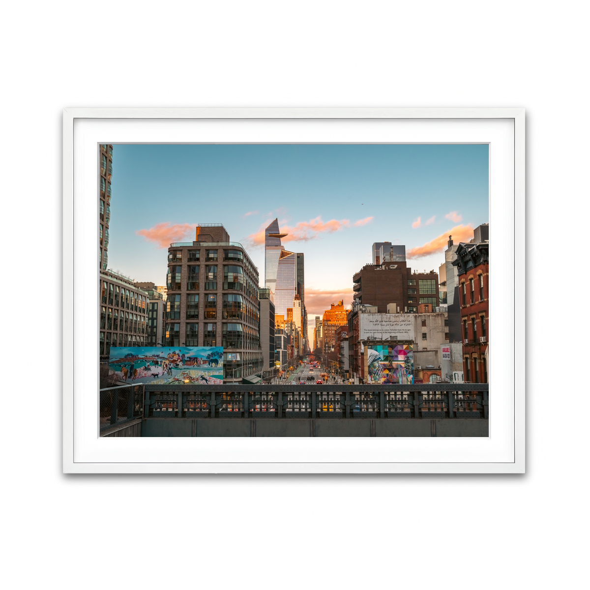 Framed Print 4x3 White