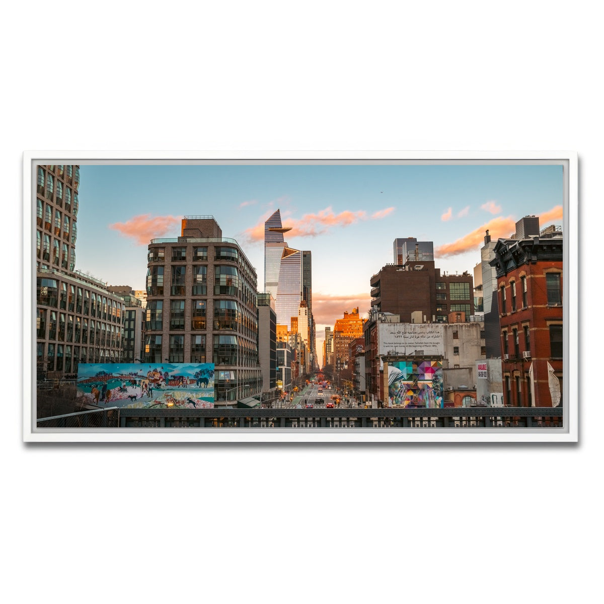 AUTO-MOCKUP WHITE | Highline Walk | 1 Piece | White Framed Canvas | group=2x1