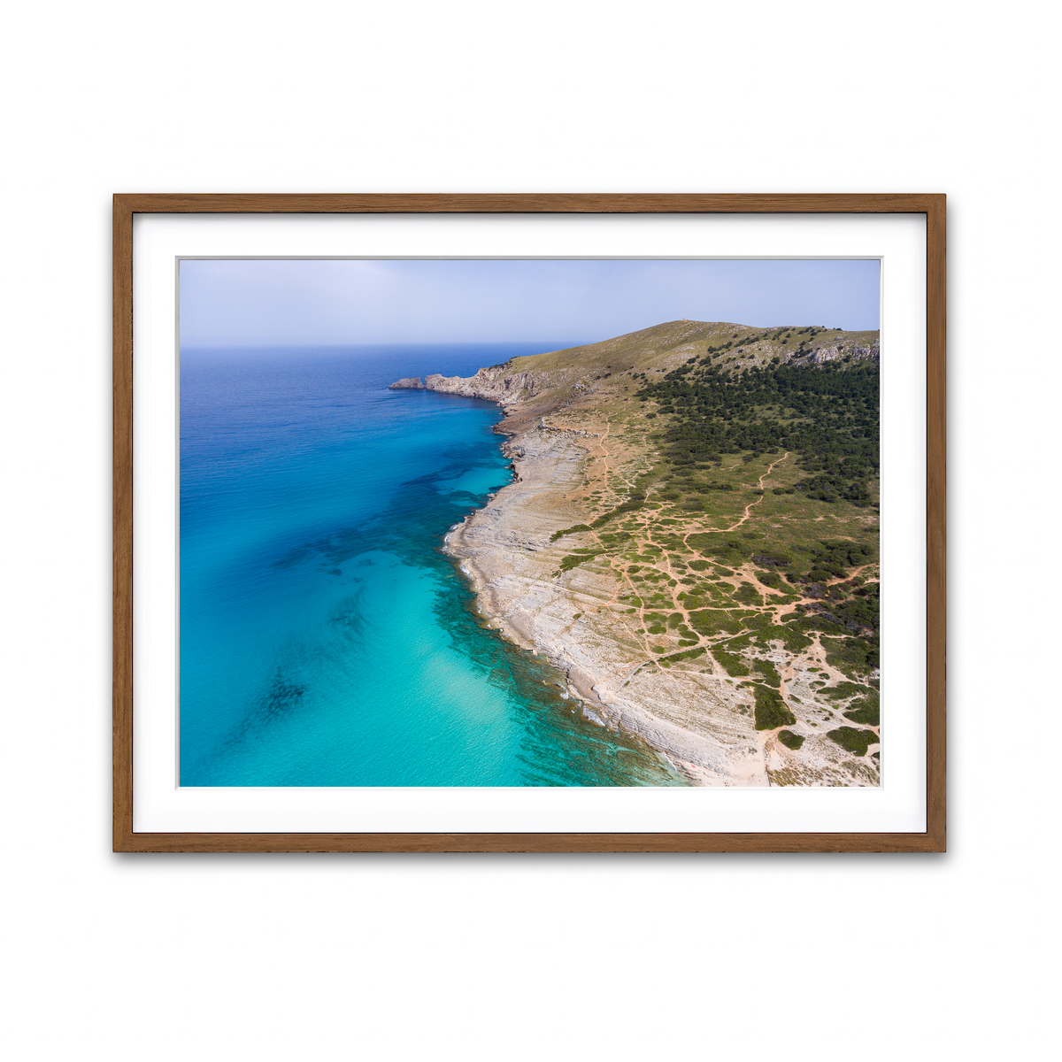 Framed Print 4x3 Walnut