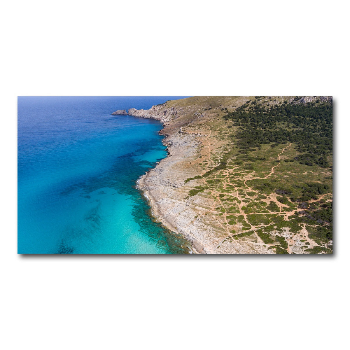 AUTO-MOCKUP WHITE | Hill and Sea | 1 Piece | Gallery Wrap Canvas | group=2x1