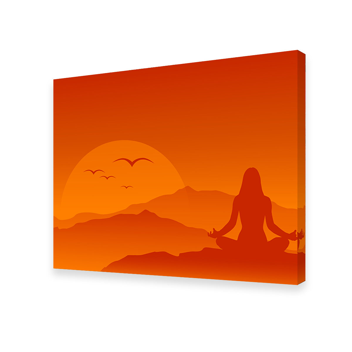 Hilltop Meditation Wall Art