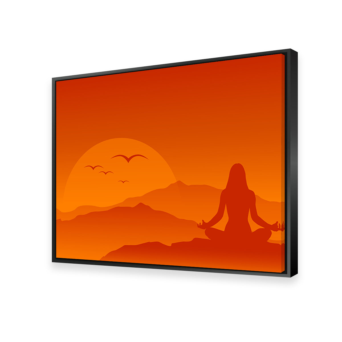 Hilltop Meditation Wall Art