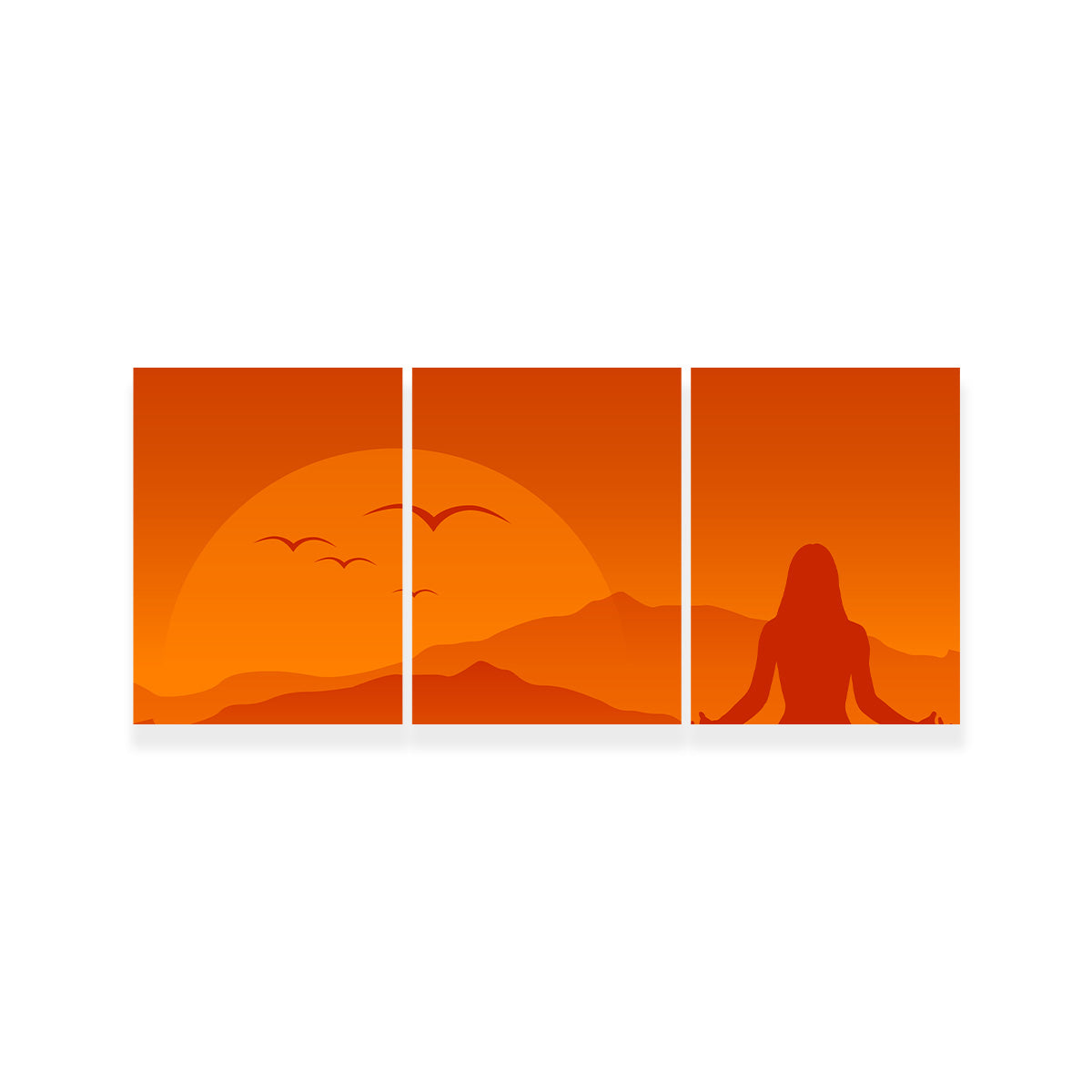 Hilltop Meditation Wall Art