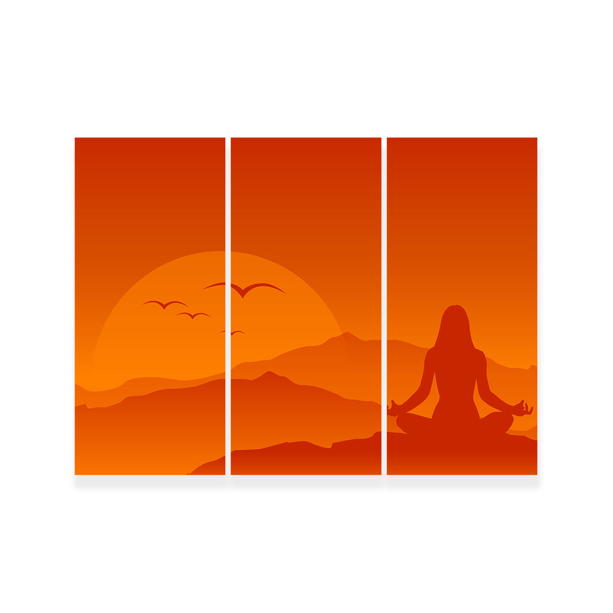 Hilltop Meditation Wall Art