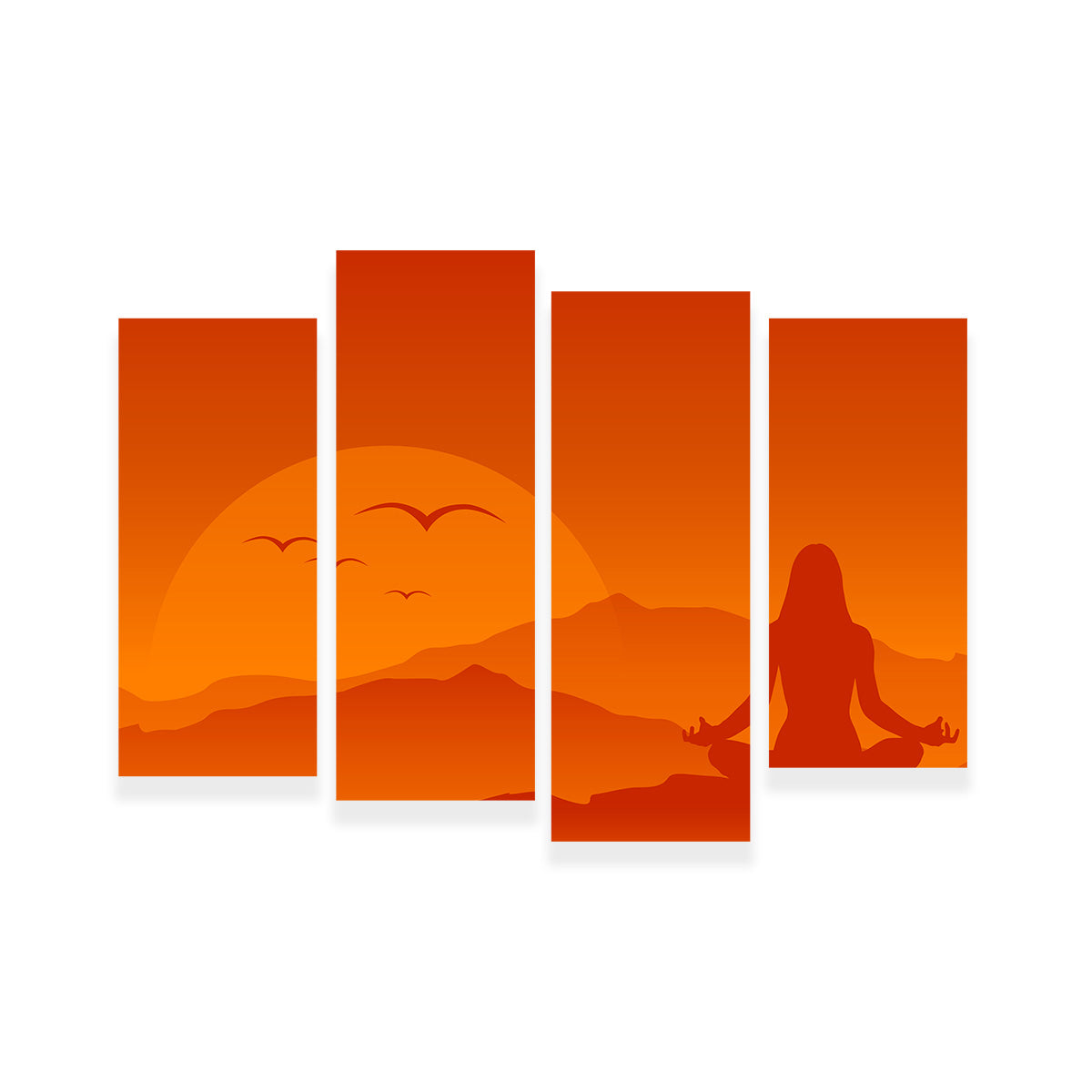 Hilltop Meditation Wall Art
