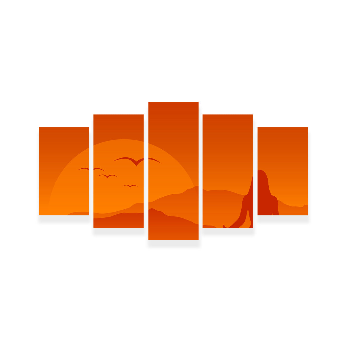 Hilltop Meditation Wall Art