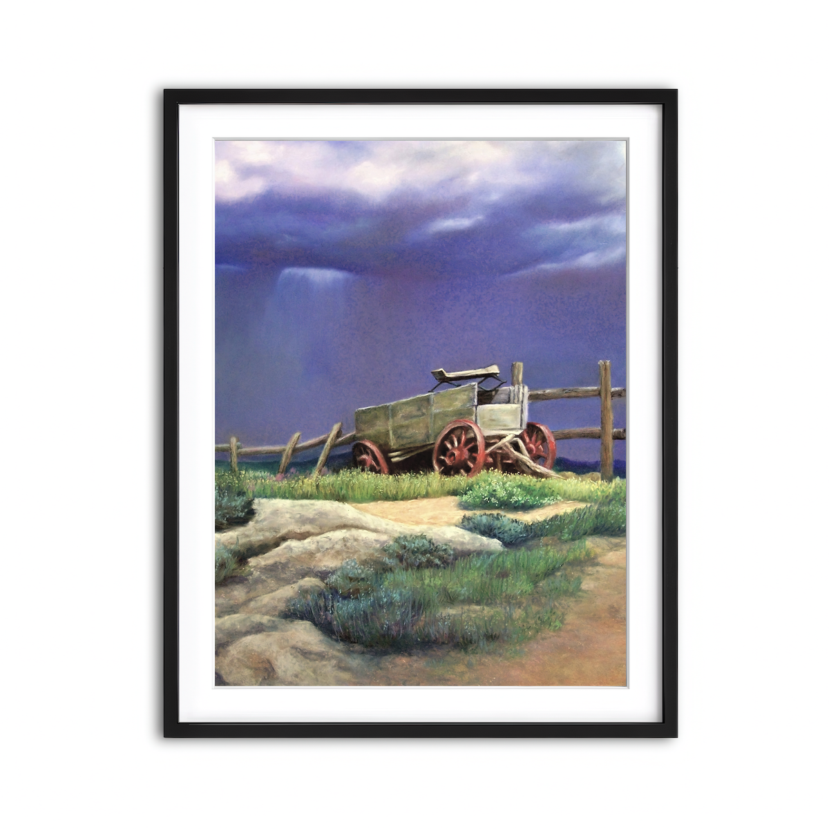 Framed Print 3x4 Black