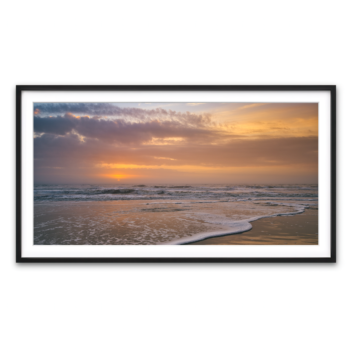 Framed Print 2x1 Black
