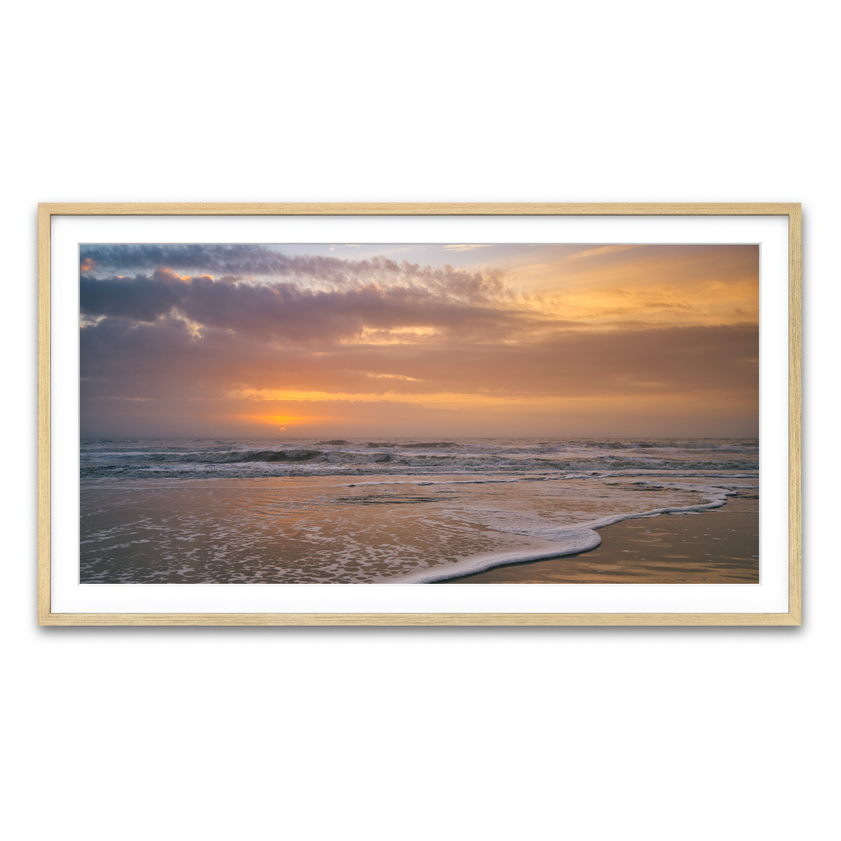 Framed Print 2x1 Natural