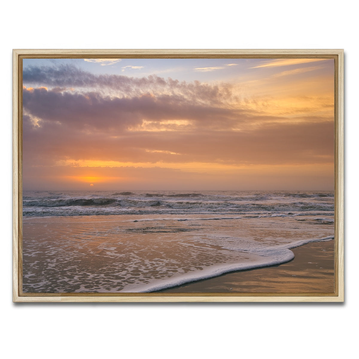 AUTO-MOCKUP WHITE | Hilton Head SC | 1 Piece | Natural Framed Canvas | group=4x3