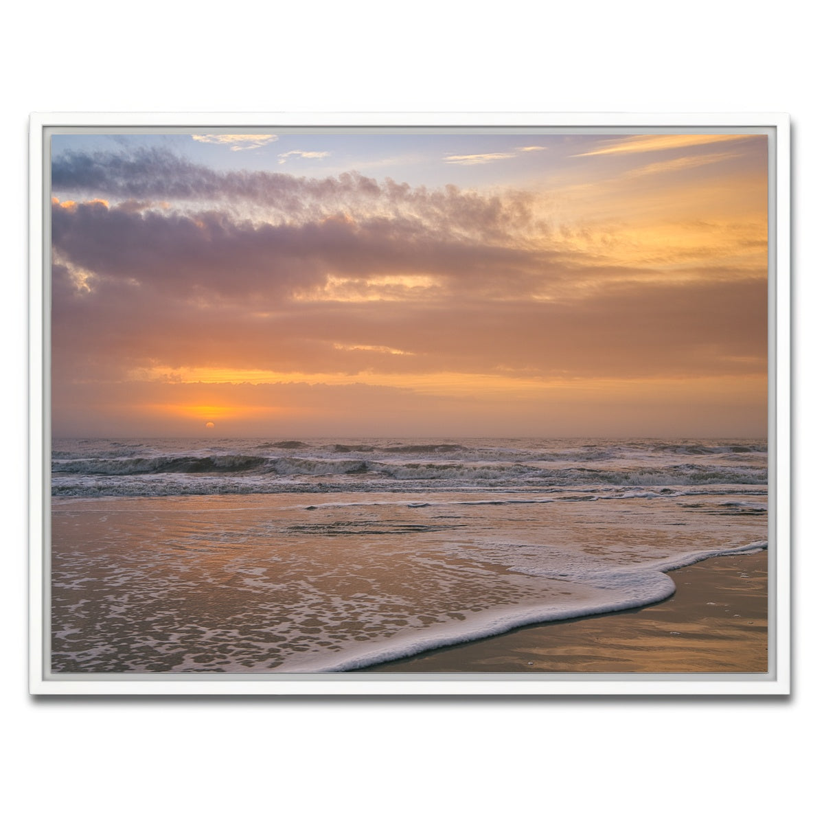AUTO-MOCKUP WHITE | Hilton Head SC | 1 Piece | White Framed Canvas | group=4x3