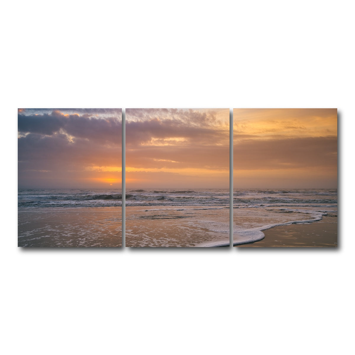 AUTO-MOCKUP WHITE | Hilton Head SC | 3 Piece | Gallery Wrap Canvas | group=18x24
