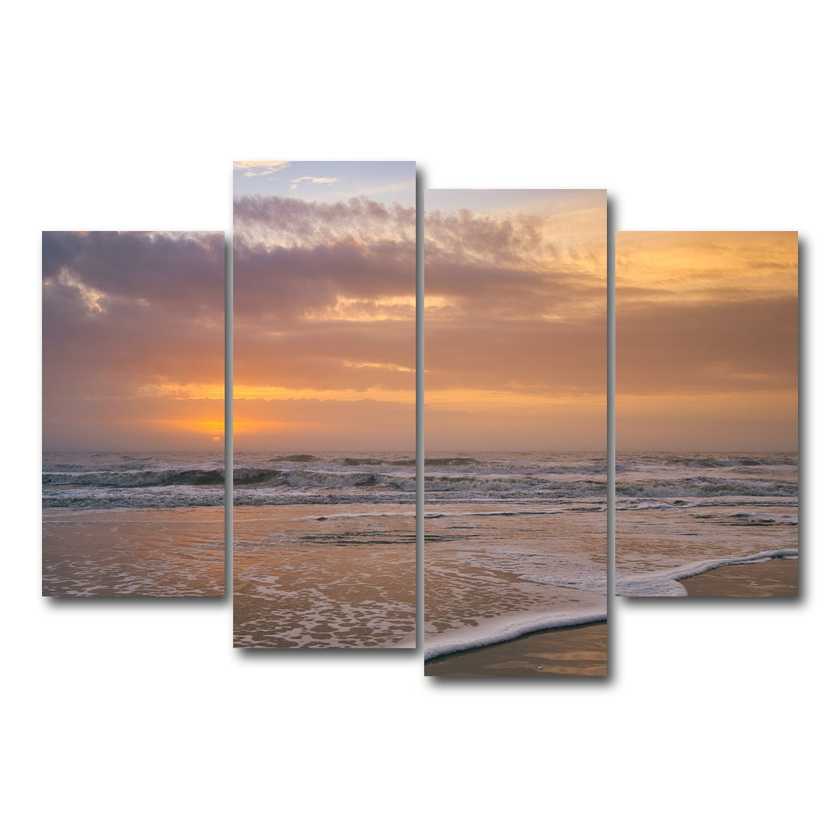 AUTO-MOCKUP WHITE | Hilton Head SC | 4 Piece | Gallery Wrap Canvas | group=4_short